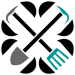 Gardening Tools Logo