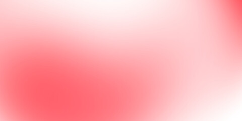 Soft red gradient blurred transparent