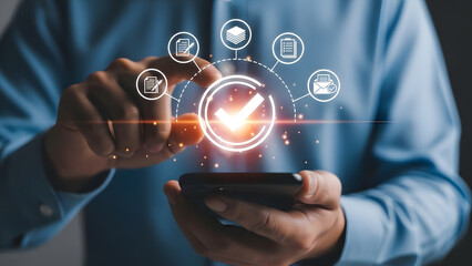 Streamlined digital workflow and quality assurance on smartphone