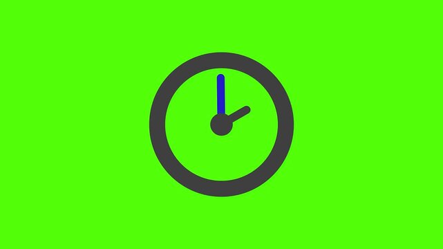 Time's Essence: A minimalist visual with a clock icon on a vibrant background, symbolizing precision and the relentless passage of time.