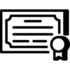 Prize Certificate Icon