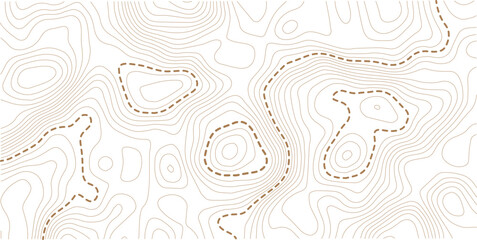 Black and white topographic map background. Topographic map lines. Monochrome topographic terrain lines with space for text. 