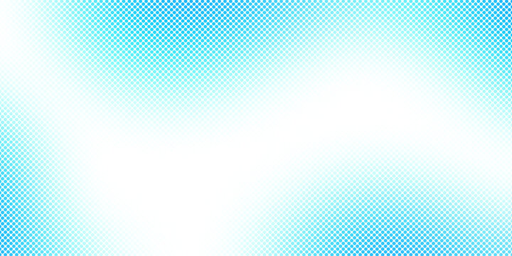 Transparent soft blue halftone dot pattern