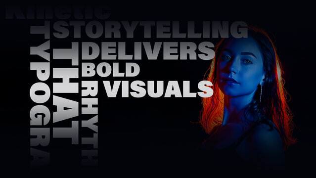 Bold Storytelling Kinetic Typography