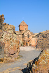 An Armenian church in the mountains. An apostolic monastery in the countryside. A temple on a hilltop.