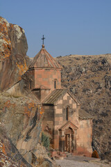 An Armenian church in the mountains. An apostolic monastery in the countryside. A temple on a hilltop.