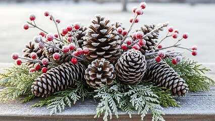 Festive Winter Arrangement