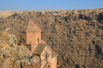 An Armenian church in the mountains. An apostolic monastery in the countryside. A temple on a hilltop.