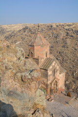 An Armenian church in the mountains. An apostolic monastery in the countryside. A temple on a hilltop.