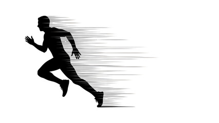 Isolated glitchy distortion effect on a transparent background