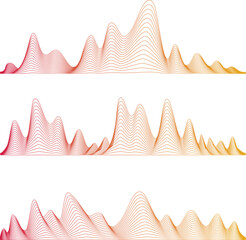 waves lines collection dynamic Abstract Minimalist vector swatches oriental texture modern simple wallpaper geometric diagonal fabric seamless spiral mixer EPS 10