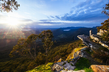 Valley View From Boroka Lookout Over Halls Gap