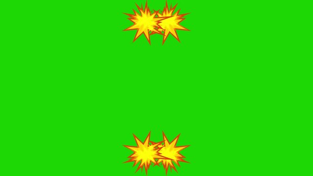 Sparks flaying erratically