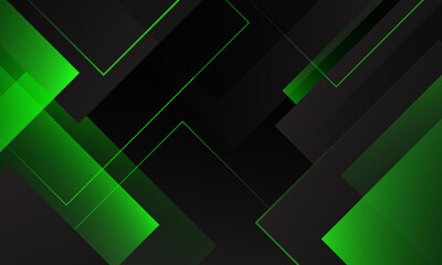 Abstract green background with lines. Eps10 vector