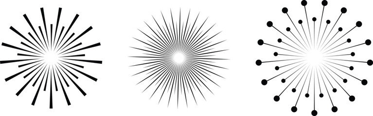 Obraz premium black and white stars