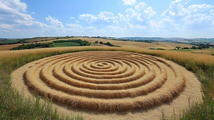 rice field in the mountains