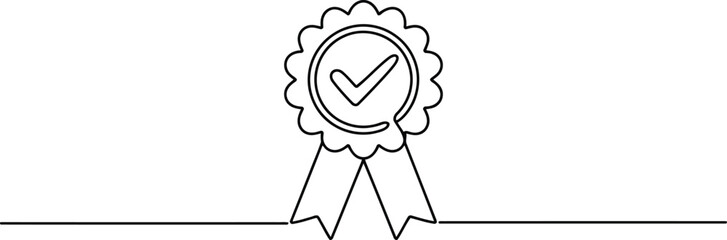 A continuous line drawing of a glowing light bulb illuminating an open book, symbolizing knowledge and ideas