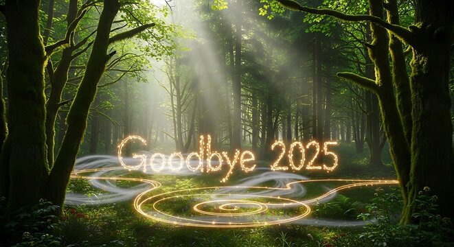 writed good bye 2025