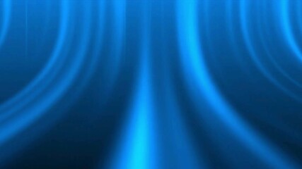 Dynamic blue gradient background with curved light trails - Powered by Adobe