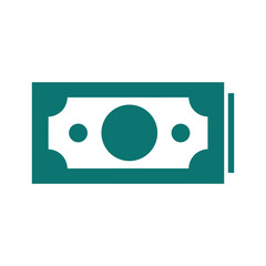 Simple banknote icon