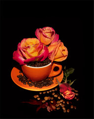 Morning cup of beauty