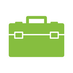 Green Briefcase Icon