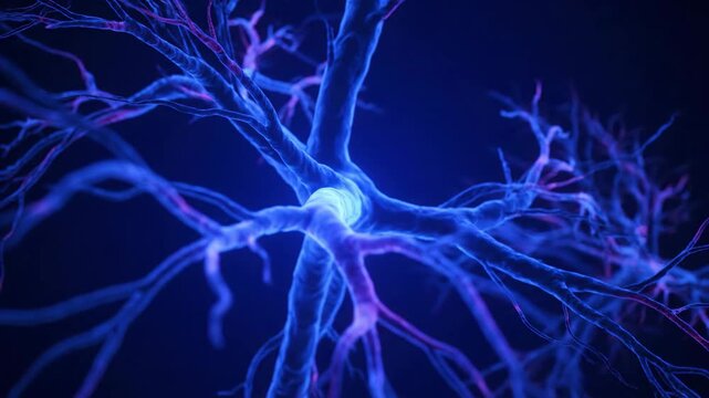 Neuron Cell Network: Medical Animation