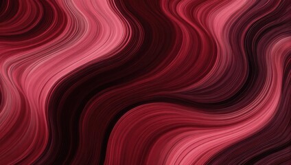 Fototapeta premium Abstract Swirls of Red and Pink - A Fluid and Artistic Design.