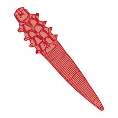 Red Microscopic Organism