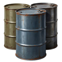 Rusty Metal Barrels Collection