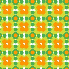 seamless pattern with flowers