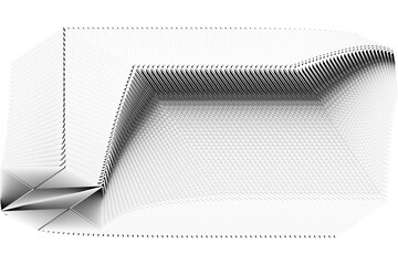 modern card, banner, poster, flyer, halftone lines background, vector texture