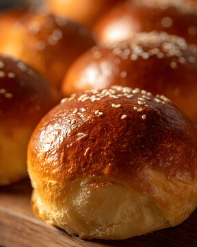 Pan brioche para hamburguesas
