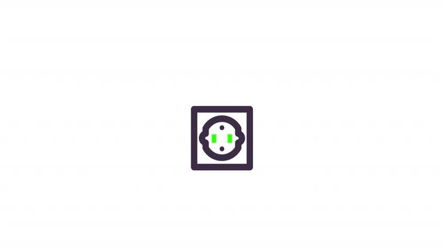 Power socket icon