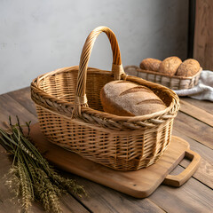 Rustic Bread Basket