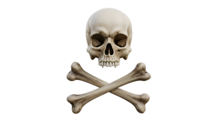 Skull and crossbones symbol