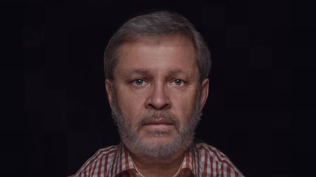 Commercial video of morphing faces portrait collage. Concept of personal evolution, shared human traits, visual continuity, social awareness campaigns and digital platforms content.