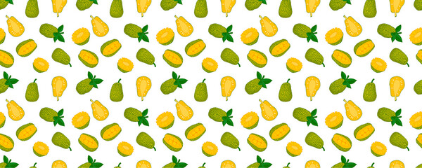 JACKFRUIT Seamless Pattern - 1