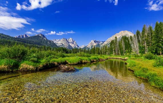 Fish Creek, Sawtooth Mountains, Idaho