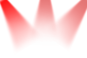 Abstract Red Light Wave on Black Background