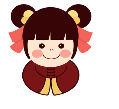 Chinese little cute Girl