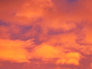 Stormy Winter Colours at Sunrise over Dorset England