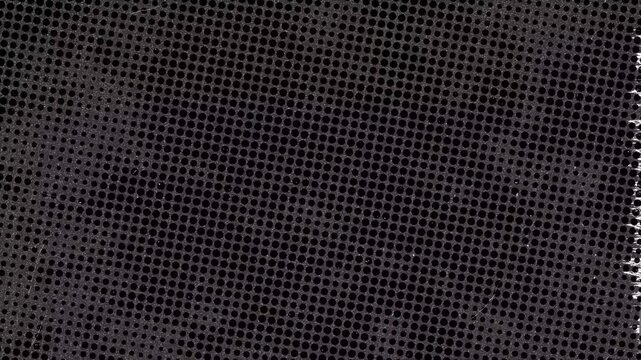 Dark Industrial Halftone Dot Texture with Grunge Noise