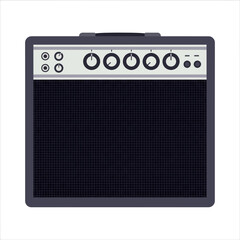 Obraz premium Guitar Amplifier Illustration