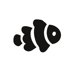 black and white fish