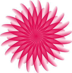 A modern and stylish vector of a flower can be used for various purpose.