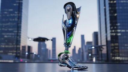 Futuristic prosthetic limb design