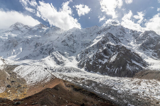 Nanga Parbat mountain in Gilgit-Baltistan region in Pakistan