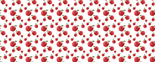 Apples Seamless Pattern 008 - 1