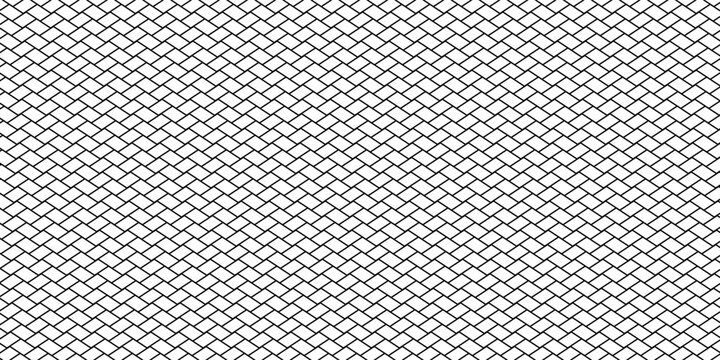 Abstract net curve line pattern with black color in white background.